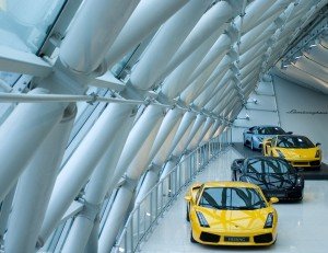 Lamborghini's bij Louwman in Utrecht