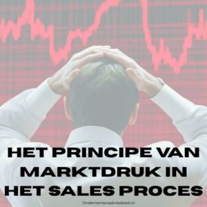 Het principe van marktdruk in het sales proces​ voor meer klanten. Inzichten en voor ondernemers