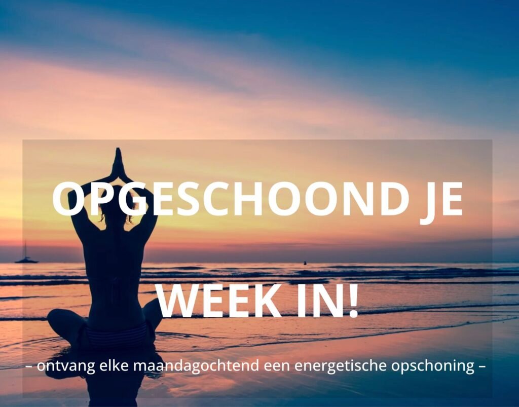 Opgeschoond je week in.