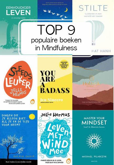 top9 boeken in mindfulness