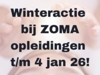 Winteractie Zoma opleidingen tot en met 4 jan 2026