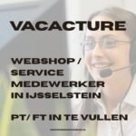 Vacature Webshop service Medewerker in IJsselstein, Utrecht. pt