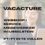 Vacature Webshop service Medewerker in IJsselstein, Utrecht.vrouw