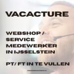Vacature Webshop service Medewerker in IJsselstein, Utrecht. ft