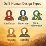 Veelgestelde vragen en achtergrondinfo over human design samen met de Discovery Cards ideaal aan te zetten voor jezelf of als coach. de 5 types