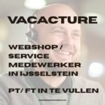 Vacature Webshop service Medewerker in IJsselstein, Utrecht.