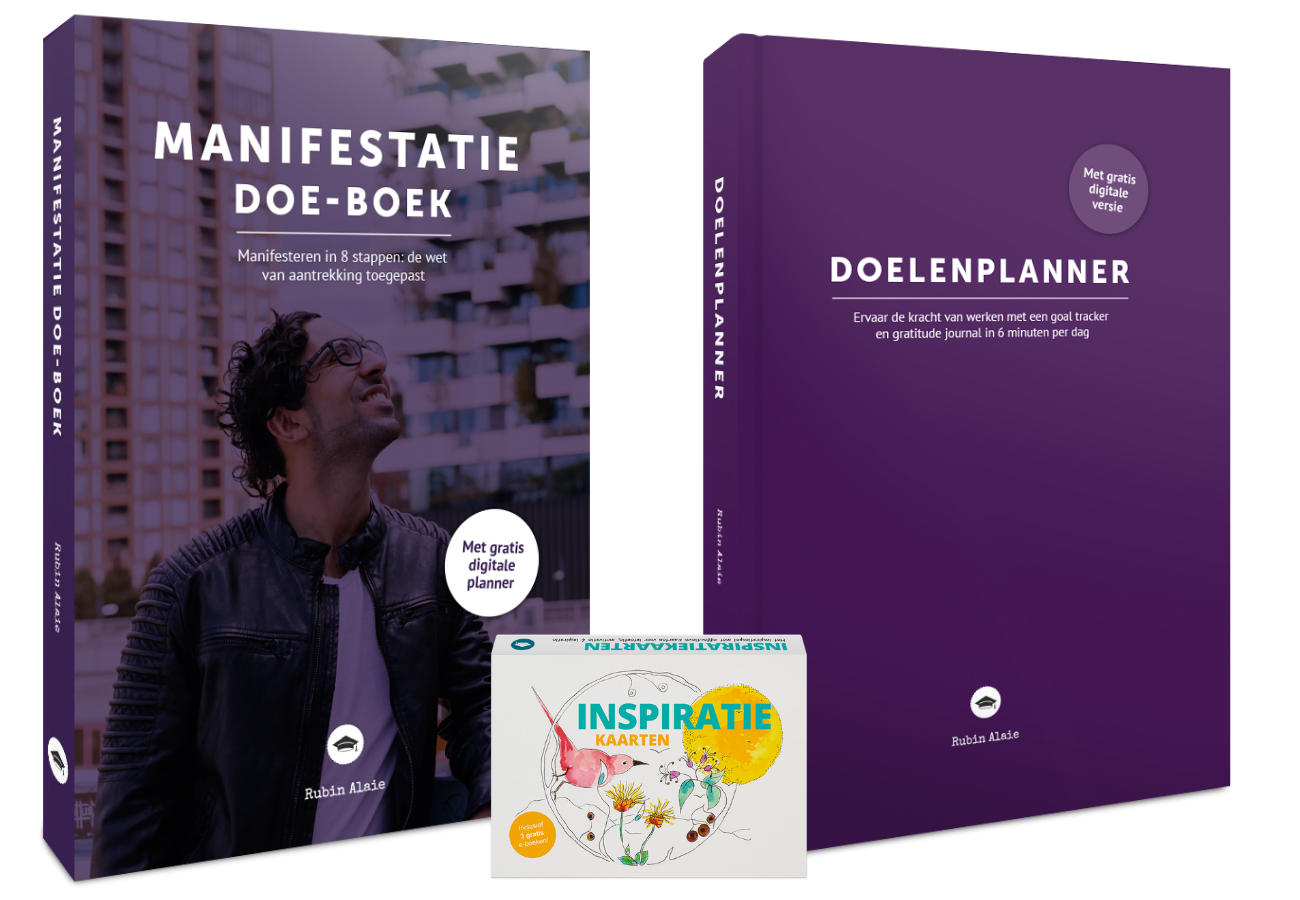 Loop je vast in je doelen en dromen? Pak de regie met het Manifestatieboek + Manifestatieplanner + Tijdelijk Gratis Intentiekaarten