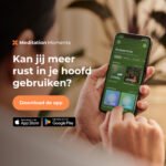 Kun jij meer rust in je hoofd gebruiken? Download de app van Meditation Moments en probeer 7 dagen gratis